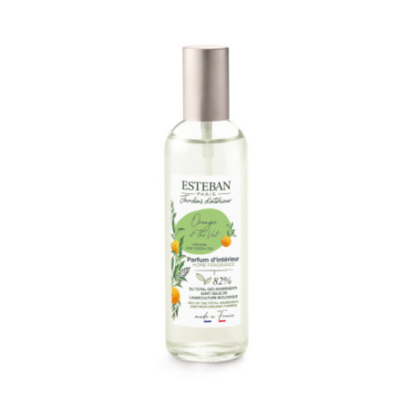 Vaporisateur ORANGE & THÉ VERT 100ml - ESTEBAN