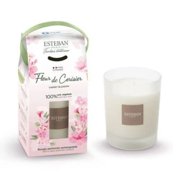 Bougie FLEUR DE CERISIER 180g - ESTEBAN
