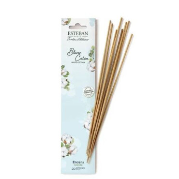 Encens Indiens BLANC COTON - ESTEBAN