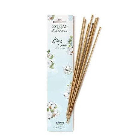 Encens Indiens BLANC COTON - ESTEBAN