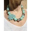 Collier FLAVIO Vert - Francine BRAMLI Paris
