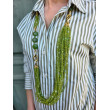 Collier IMPERIAL Vert clair - Francine BRAMLI Paris