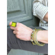 Bracelet SWANN Vert - Francine BRAMLI Paris