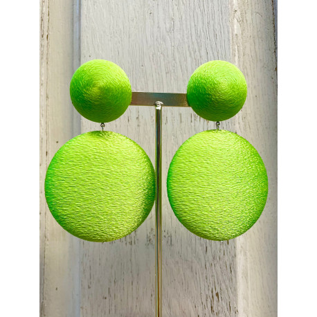 SATIN Verte - Francine BRAMLI Paris