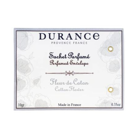Sachet Parfumé FLEUR DE COTON 10g - DURANCE