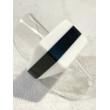 BAGUE Résine & Strass Taille 57 - Francine BRAMLI Paris