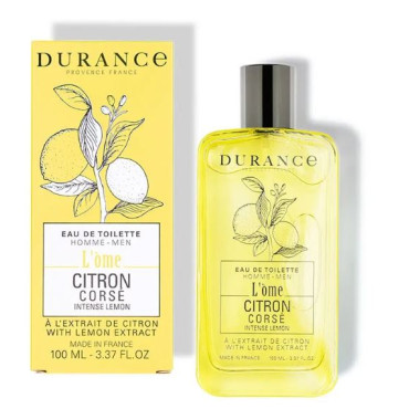 Eau de Toilette CITRON CORSÉ 100ml - DURANCE