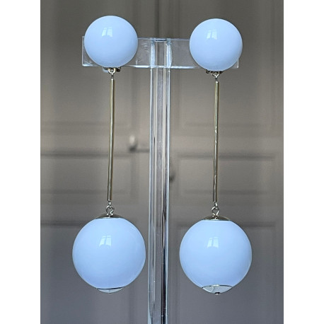 BEYONCE perle blanche - Francine BRAMLI Paris