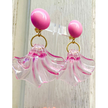 AMELIA rose translucide - Francine BRAMLI Paris