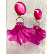 AMELIA rose Fuchsia translucide - Francine BRAMLI Paris