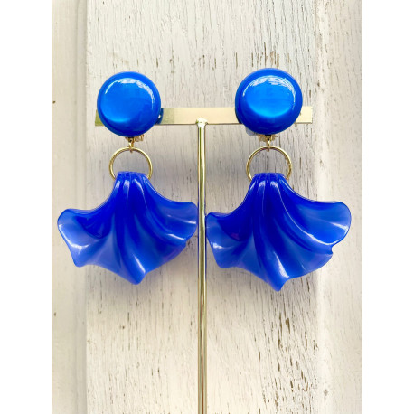 AMELIA Bleu électrique - Francine BRAMLI Paris