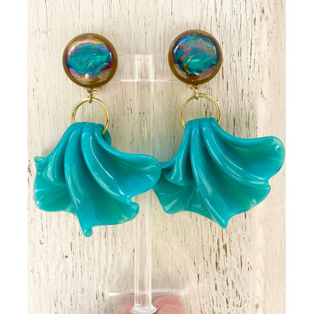 AMELIA vert jade - Francine BRAMLI Paris