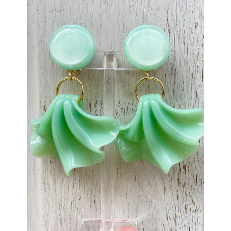 AMELIA Vert amande 2 - Francine BRAMLI Paris