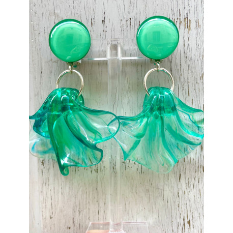 AMELIA Vert amande translucide - Francine BRAMLI Paris