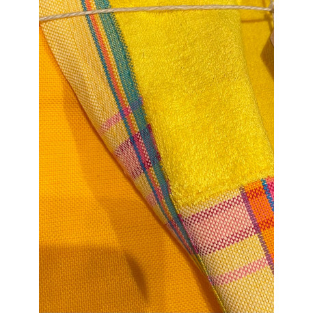 Serviette kikoy Jaune - SIMONE et GEORGES