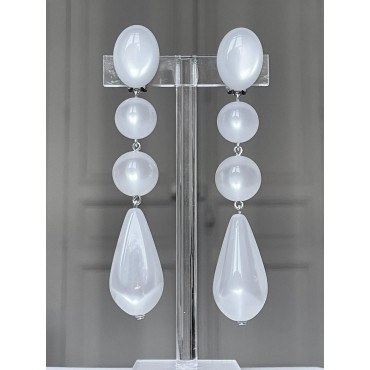 CAYENNE LG blanche - Francine BRAMLI Paris