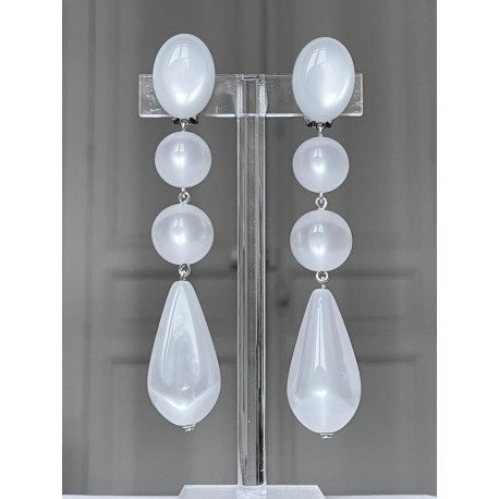 CAYENNE LG blanche - Francine BRAMLI Paris