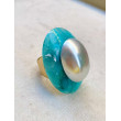 BAGUE RÉSINE Réglable - Francine BRAMLI Paris