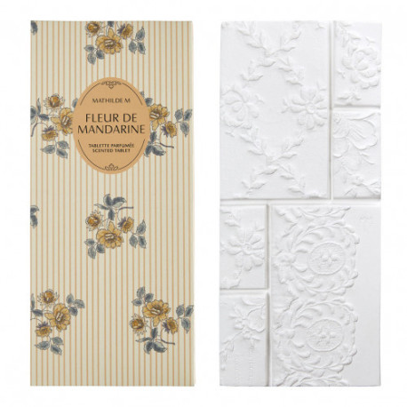 Tablette Parfumé FLEUR DE MANDARINE - MATHILDE M