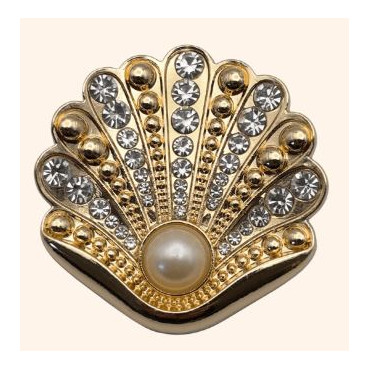 Clip VÉNUS DORÉ Strass - LA LOGE DE SUZON