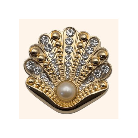 Clip VÉNUS DORÉ Strass - LA LOGE DE SUZON