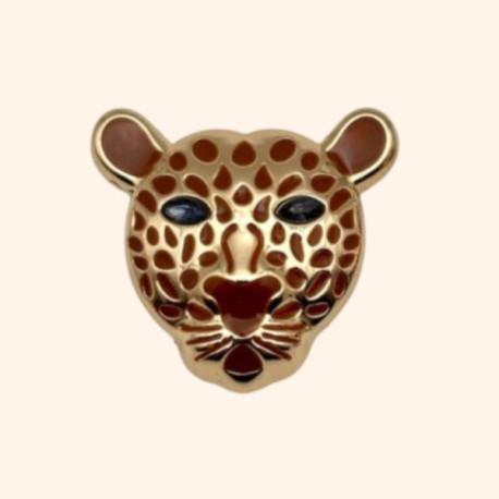 Bijoux de Bouton GRAOU Ocre - LA LOGE DE SUZON