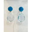CUBA bleu translucide - Francine BRAMLI Paris