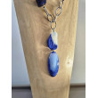Collier DINO bleu - Francine BRAMLI Paris
