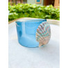 MANCHETTE bleue COQUILLE - Francine BRAMLI Paris