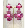 FLORAL Lg Rose - Francine BRAMLI Paris