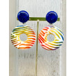 DONY Multico Cabochon Bleu - Francine BRAMLI Paris