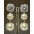COURONNE 2 perles nacrées - Francine BRAMLI Paris