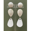 BATIA Blanc & nacre - Francine BRAMLI Paris