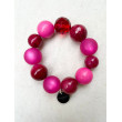 Bracelet GALAXY rose fuchsia - Francine BRAMLI Paris