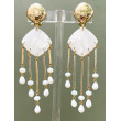 FLORETTE blanc & cristal - Francine BRAMLI Paris