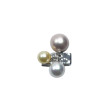 Bague LEIA rhodiée, Perles nacrées - Francine BRAMLI Paris