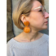 PETITE FLEUR orange ambre - Francine BRAMLI Paris