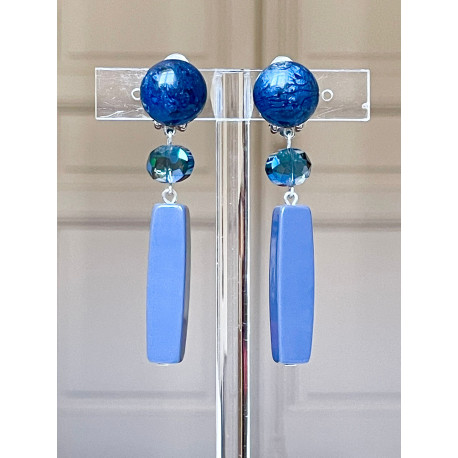 GLOW Bleu - Francine BRAMLI Paris