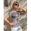 Sautoir GLOWY ambre - Francine BRAMLI Paris