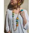 Sautoir PHAREL Multicolore - FRANCINE BRAMLI Paris collier