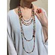 Collier FRANCINE Multicolore 5 rangs - FRANCINE BRAMLI Paris sautoir