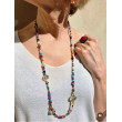 Collier FRANCINE Multicolore long - FRANCINE BRAMLI Paris