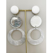 CLOE LG Blanc & miroir - Francine BRAMLI Paris