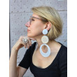 CLOE LG Blanc & miroir - Francine BRAMLI Paris
