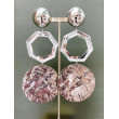 EULALIE LG Argenté & miroir - Francine BRAMLI Paris