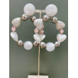 BASTILLES coeurs en nacre - Francine BRAMLI Paris