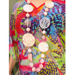 Sautoir MANDALA rose - Francine BRAMLI Paris collier