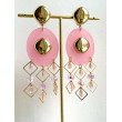 FLORETTE Rose & doré - Francine BRAMLI Paris