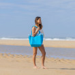 Grand Sac de Plage en Kikoy CAP FERRET - SIMONE ET GEORGES