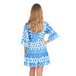 Short Dress BLEU/BLANC - SIGNES GRIMALT